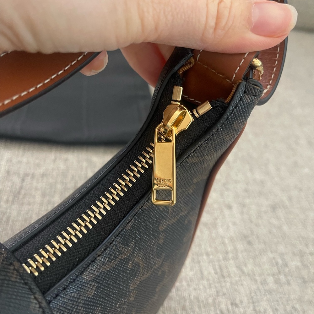 Celine Ava triomphe canvas bag - Picture 7 of 11